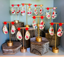 Load image into Gallery viewer, Poppy with red studs