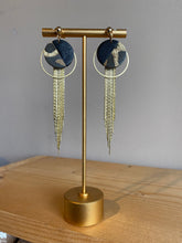 Load image into Gallery viewer, Leopard tassel earrings