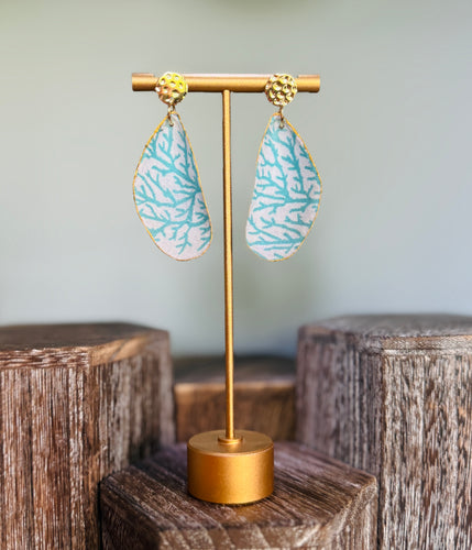 Irish mussel shell earrings