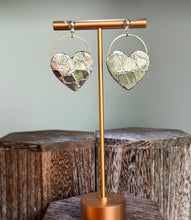 Load image into Gallery viewer, Love Hearts - silver metal

