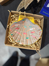 Load image into Gallery viewer, Scallop Trinket Dish - Sea Swim
