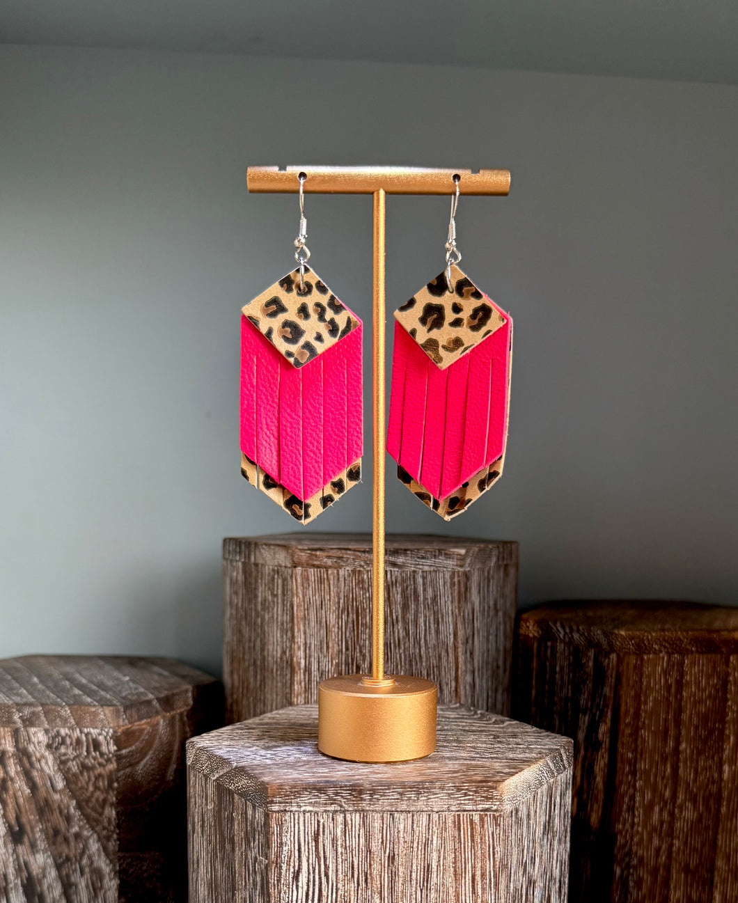 Cowgirl - hot pink leopard