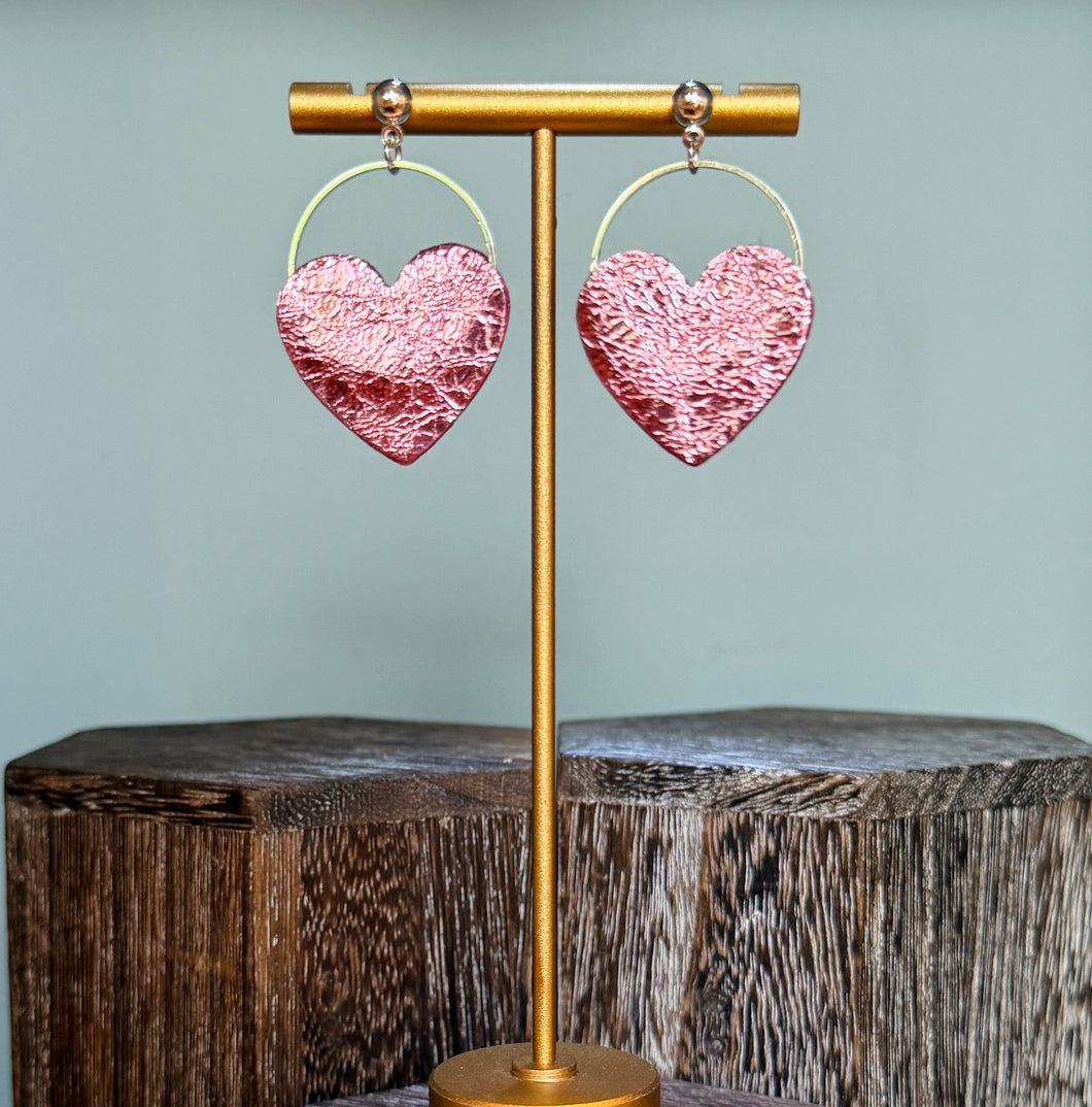 Love Hearts - pink candy