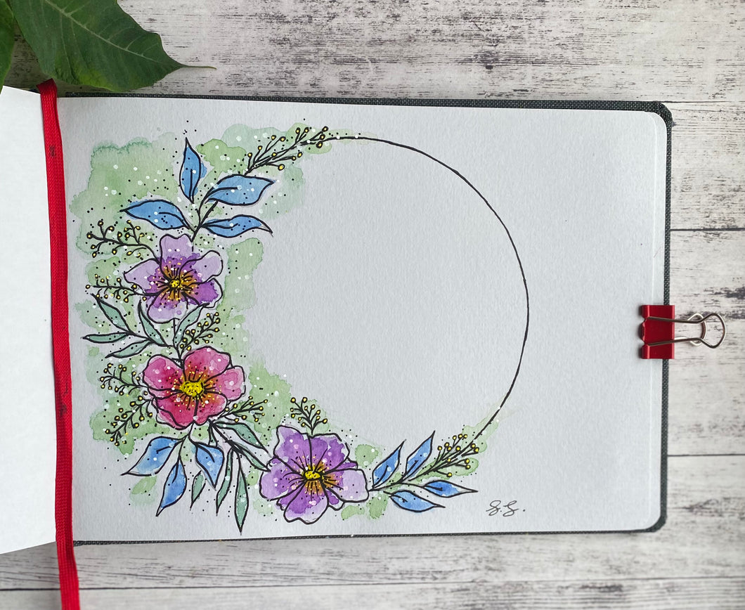 Floral wreath